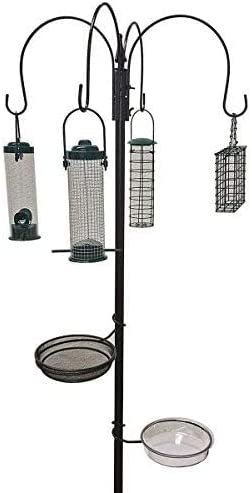 crystals garden bird feeder