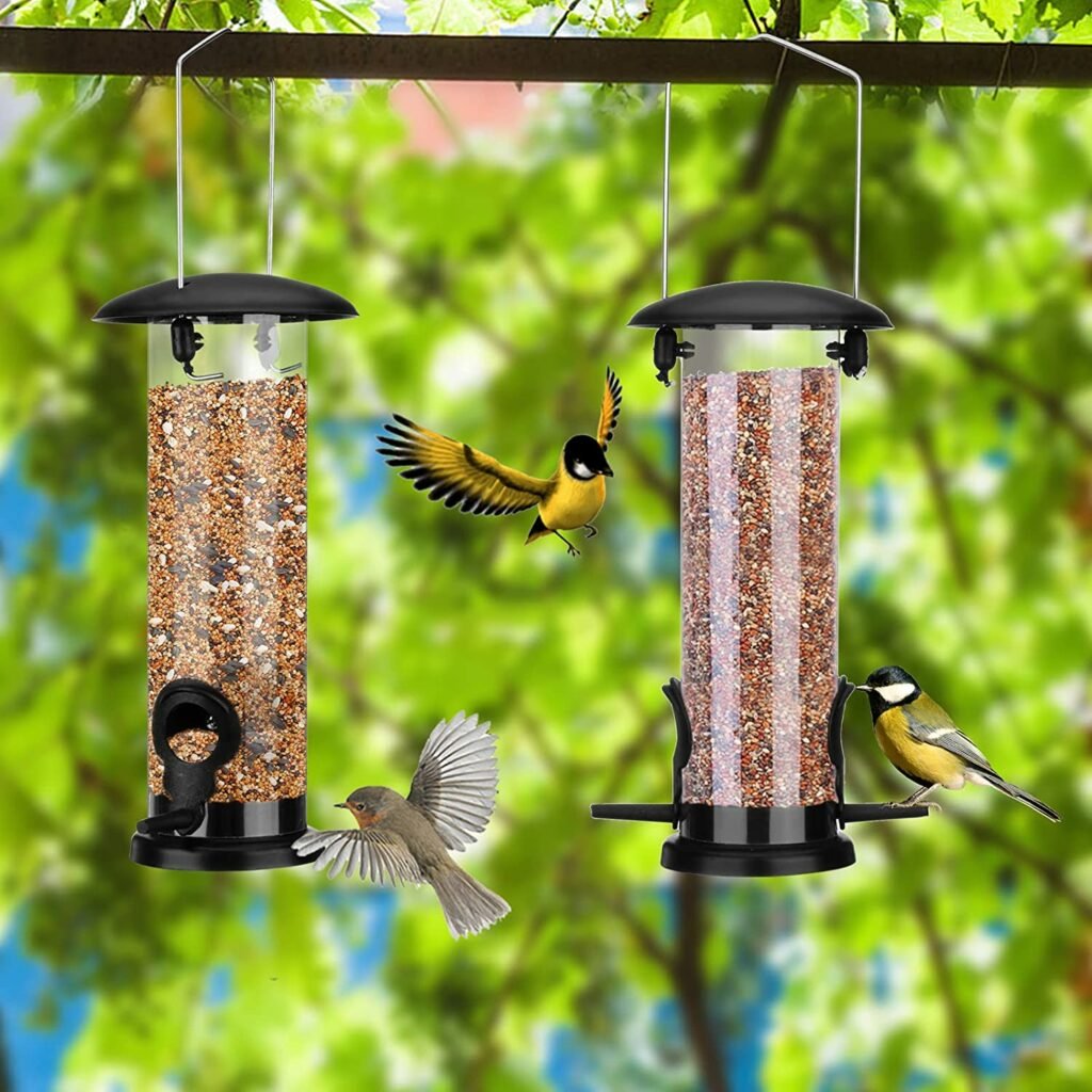 Kung fu mall bird feeder